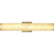 Divinely LED 3 inch Celeste Brass ADA Wall Sconce Wall Light