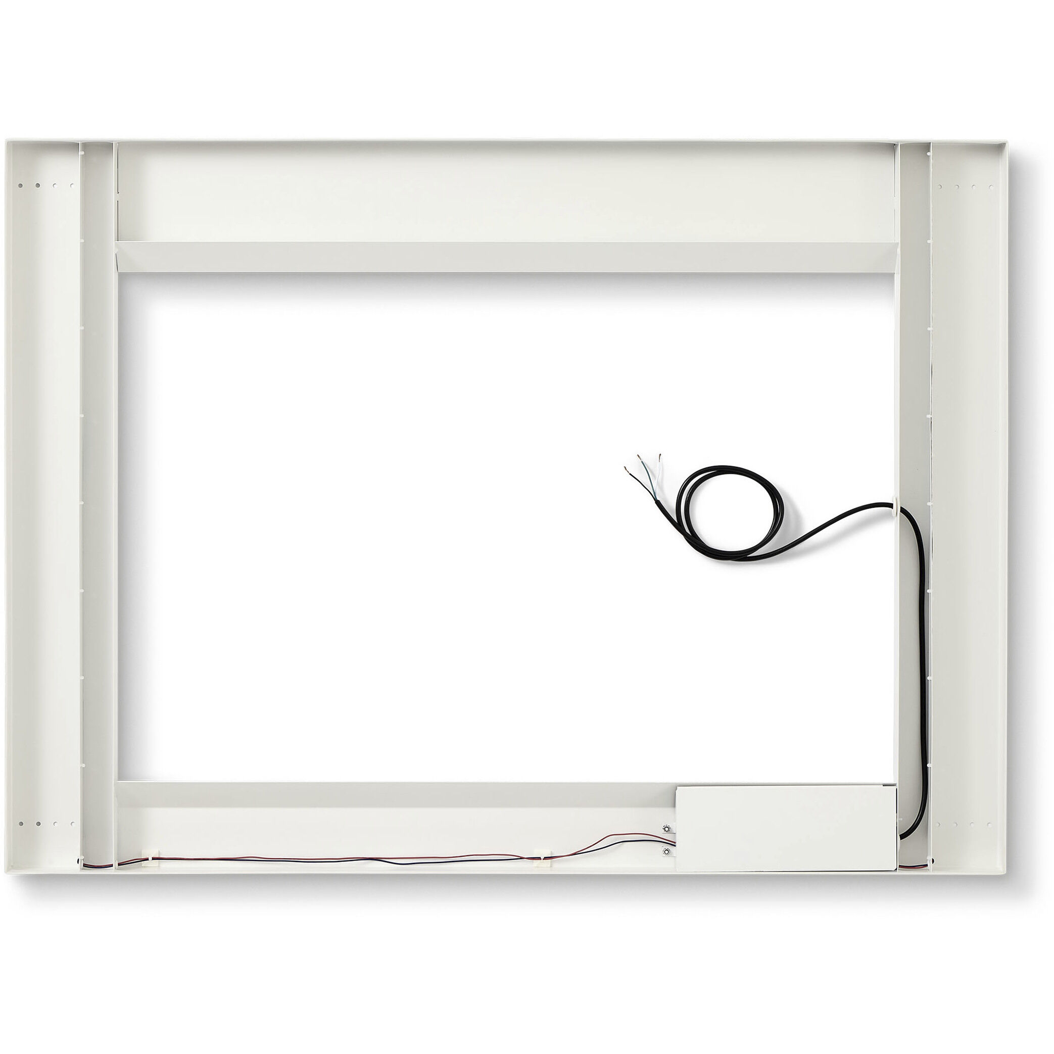 Lustro 48 X 36 inch Might Bright White LED Wall Mirror