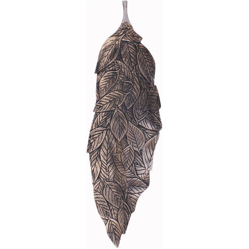 Leaf Collage Brown Wall Décor