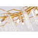 Canada 16 Light 12 inch Gold Chandelier Ceiling Light