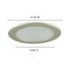 Signature Satin Chrome Recessed Lighting Trim