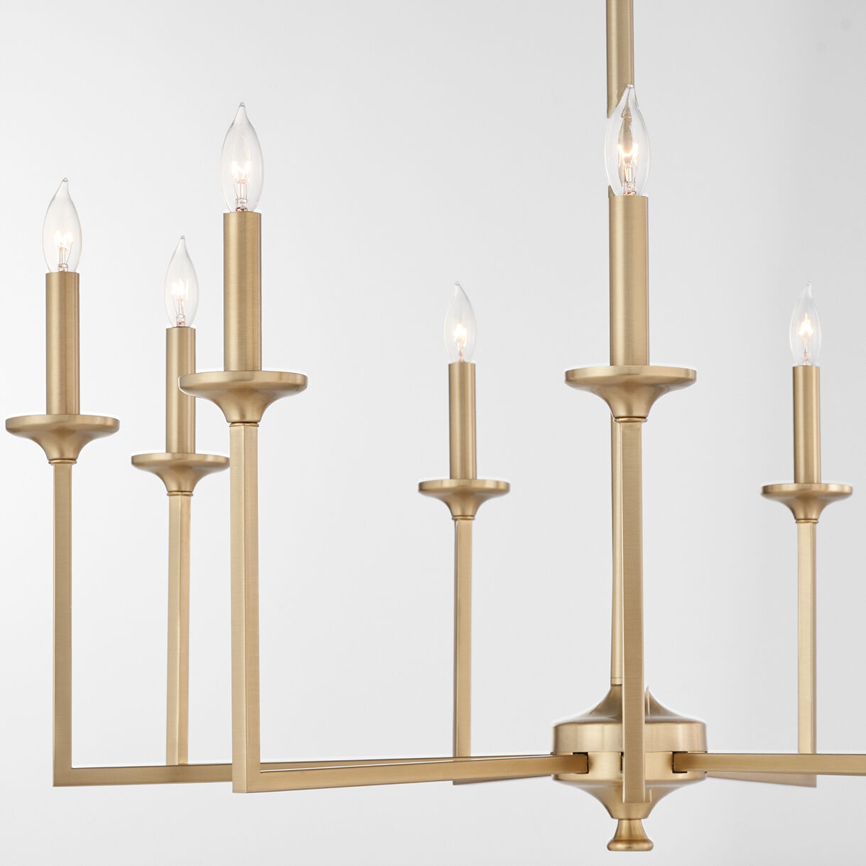 Eldorado 9 Light Aged Brass Chandelier Ceiling Light