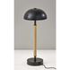 Ronny 14.63 inch 1.50 watt Natural Wood and Black LED Cordless Table Lamp Portable Light