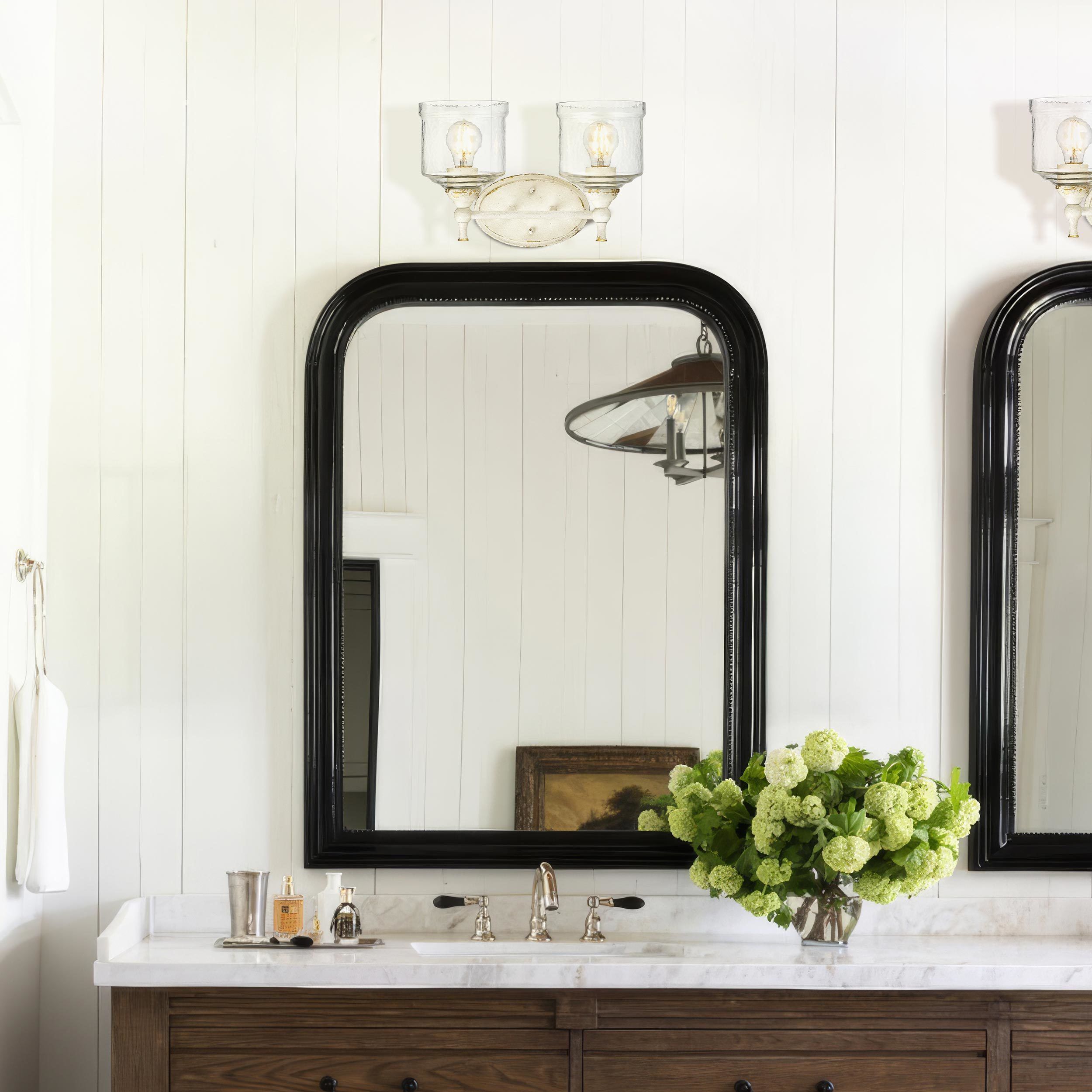 Keating Vanity Wall Light in Antique Ivory