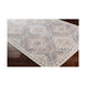 Javan 36 X 24 inch Medium Gray/Taupe/Khaki/White Rugs, Cotton