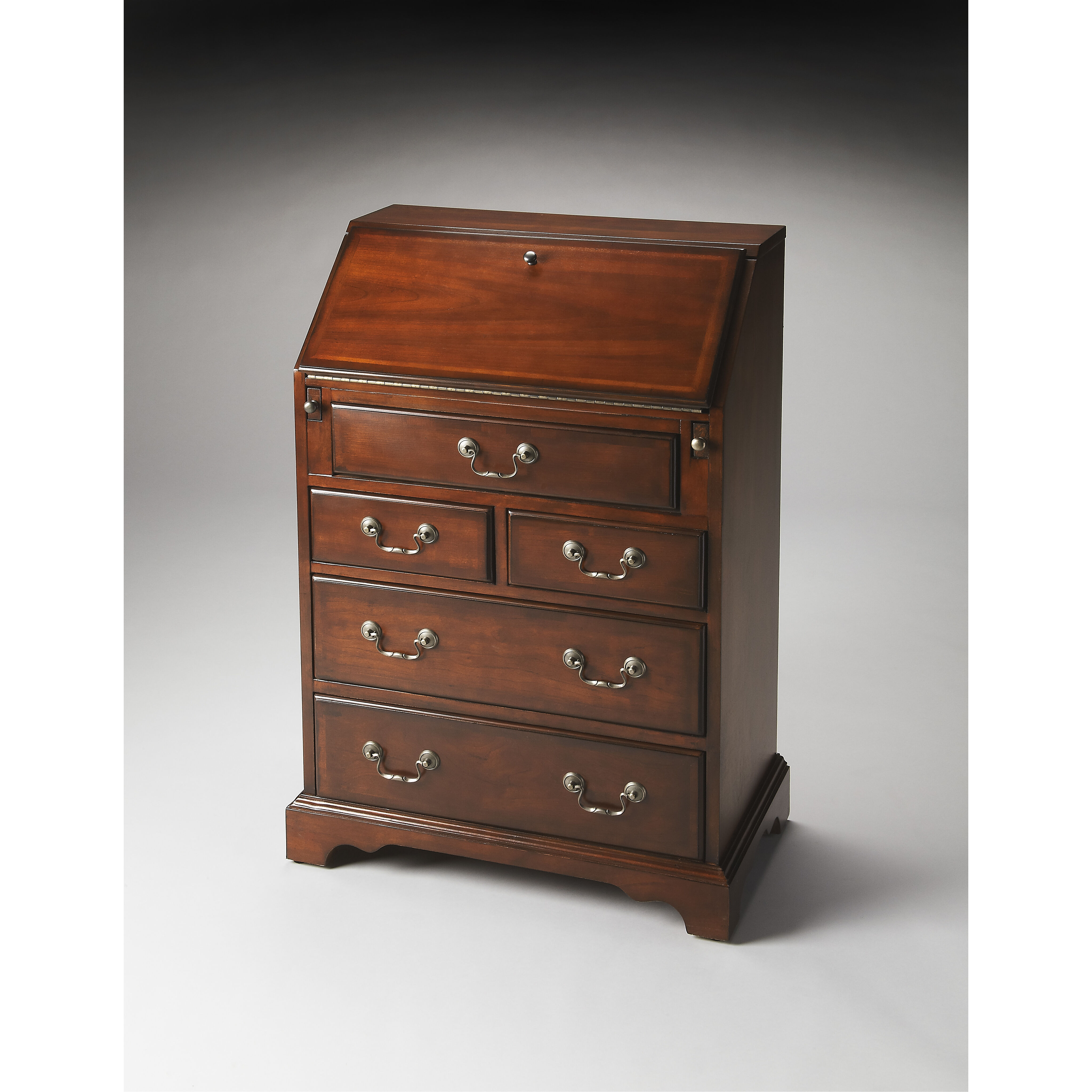 Danforth  24 X 14 inch Plantation Cherry Desk & Secretary