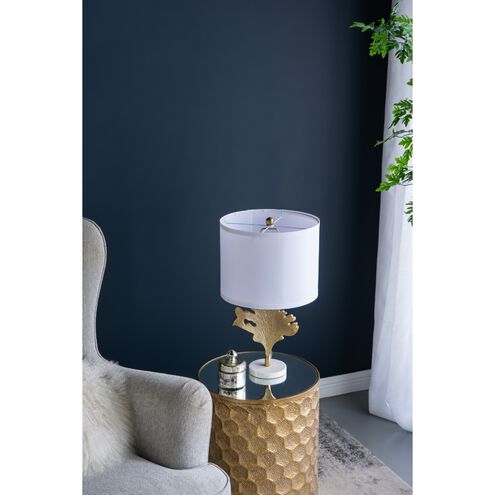 Anita 22.2 inch 40.00 watt Gold/White Table Lamp Portable Light