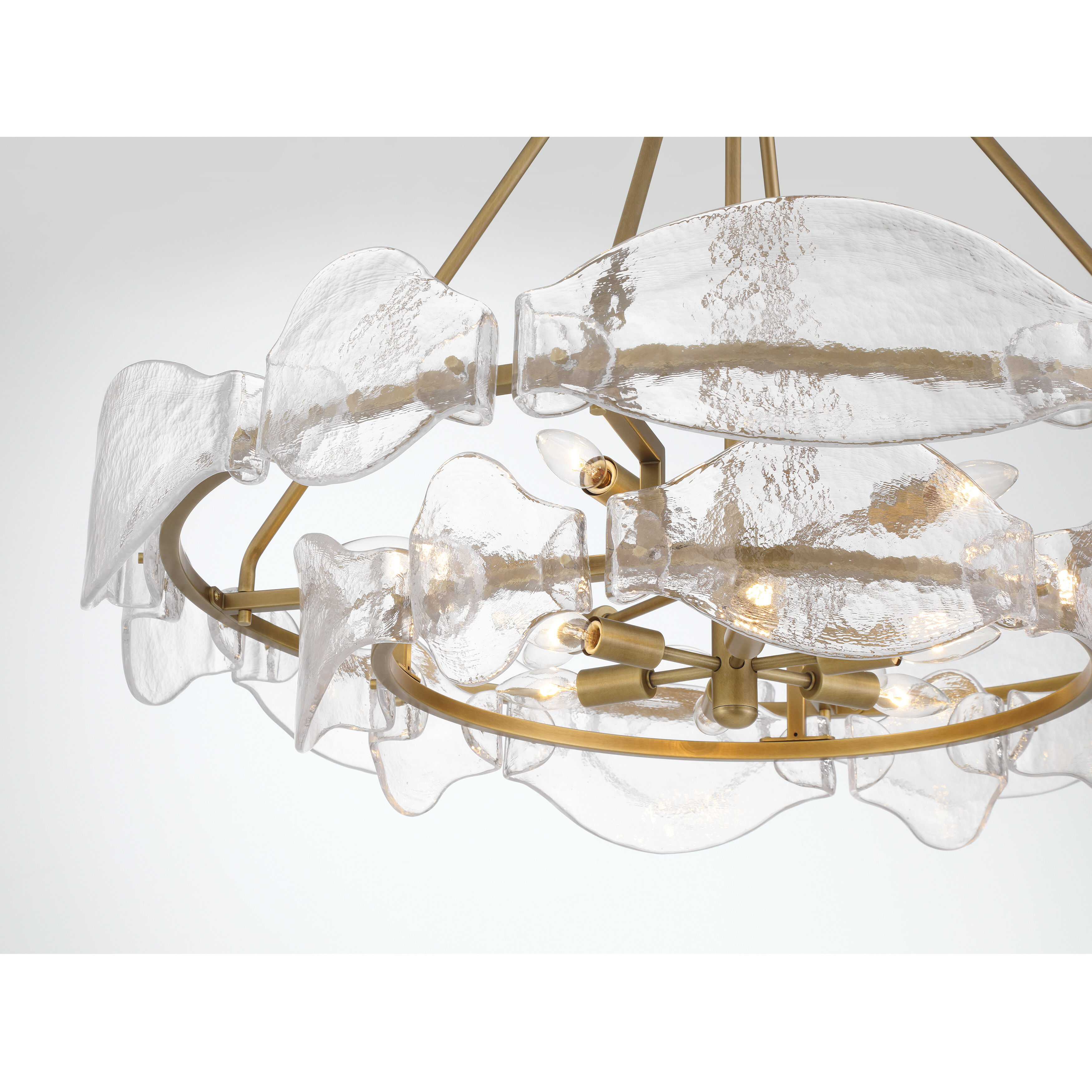 Elora 12 Light 35.75 inch Legacy Brass Pendant Ceiling Light