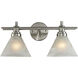 Pemberton 2 Light 18.00 inch Bathroom Vanity Light