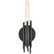 Torres 1 Light 2.25 inch Matte Black Bath Vanity Light Wall Light