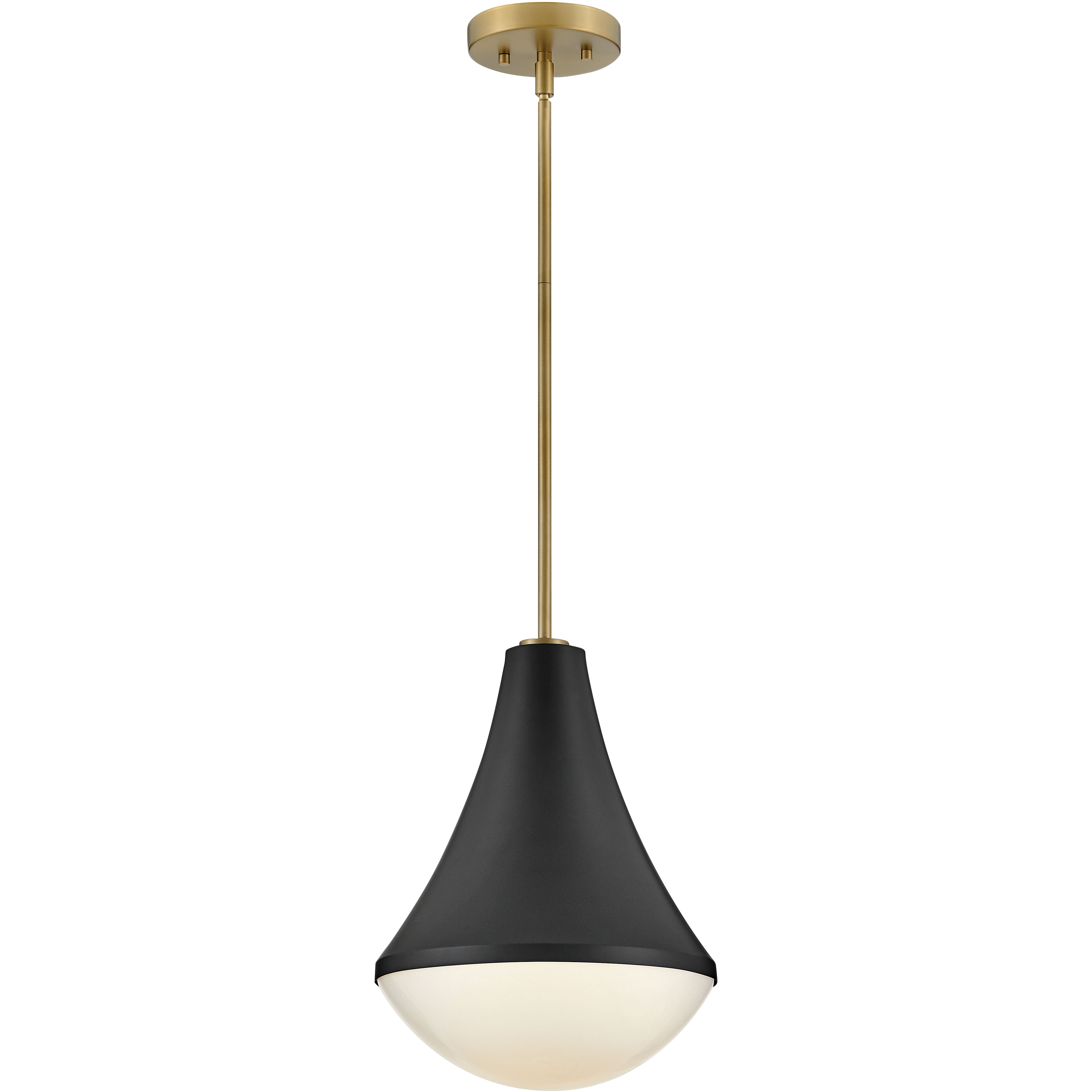 Haddie LED 11 inch Black Pendant Ceiling Light