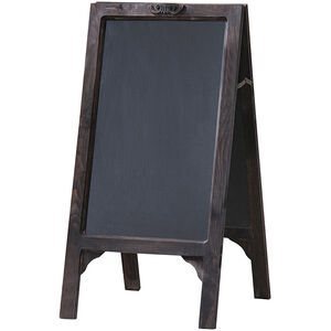 Tratteria Brown/Black Chalkboard Stand