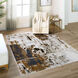 Artema 90 X 63 inch Gold Rug in 5 x 7