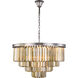 Sydney 17 Light 32 inch Polished Nickel Chandelier Ceiling Light, Urban Classic