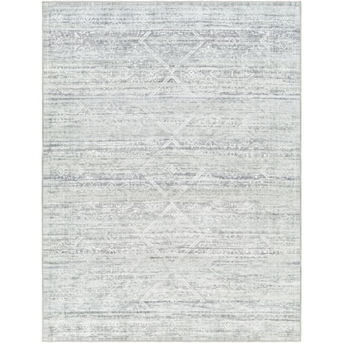 Hera 108 X 79 inch Light Grey Rug, Rectangle