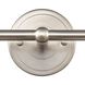 English Pub 2 Light 18 inch Satin Nickel Vanity Light Wall Light
