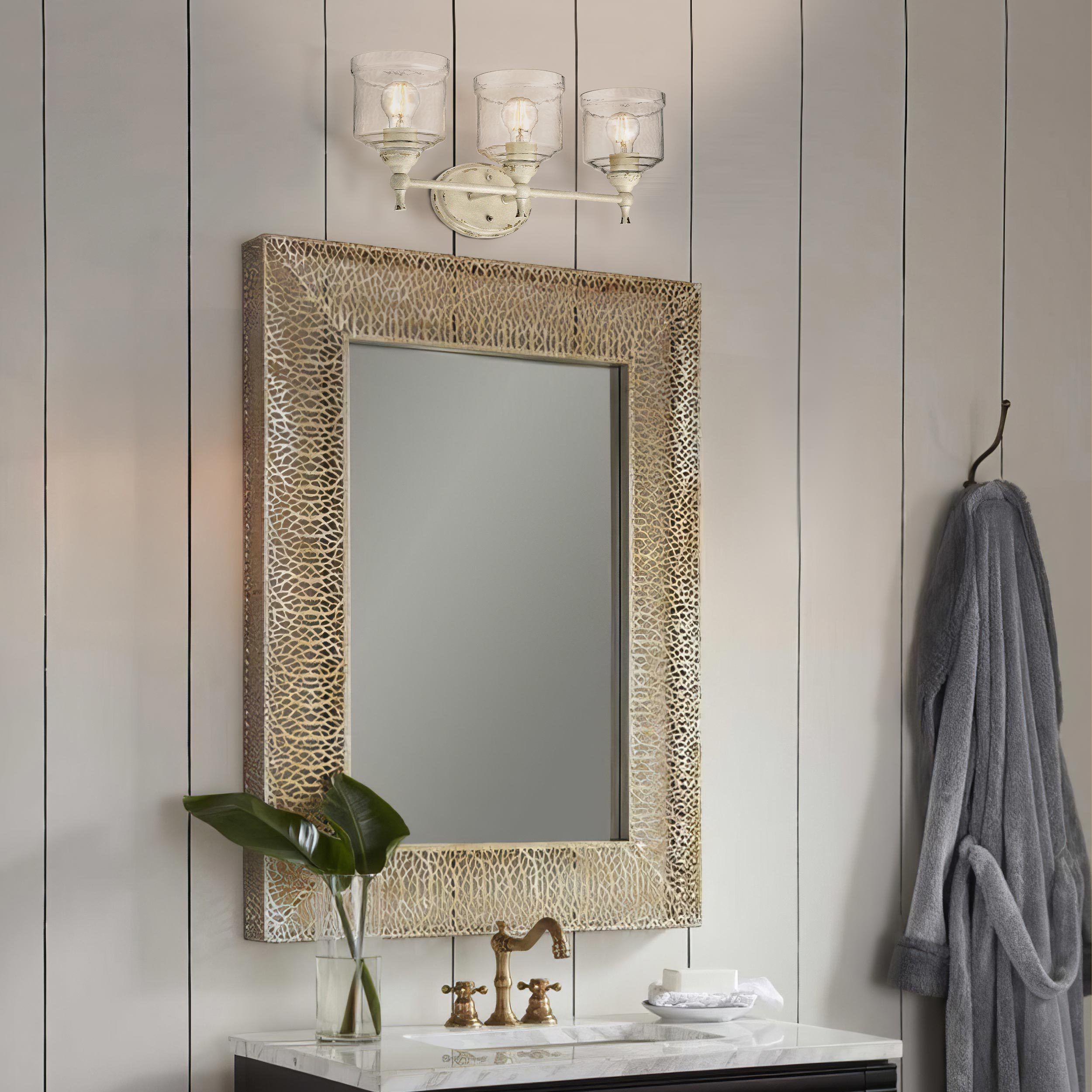 Keating Vanity Wall Light in Antique Ivory