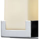 Balcony 2 Light 16 inch Polished Chrome Vanity Light Wall Light