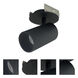 iPOINT Black with Black Recessed Light in 2700K, Round Cone