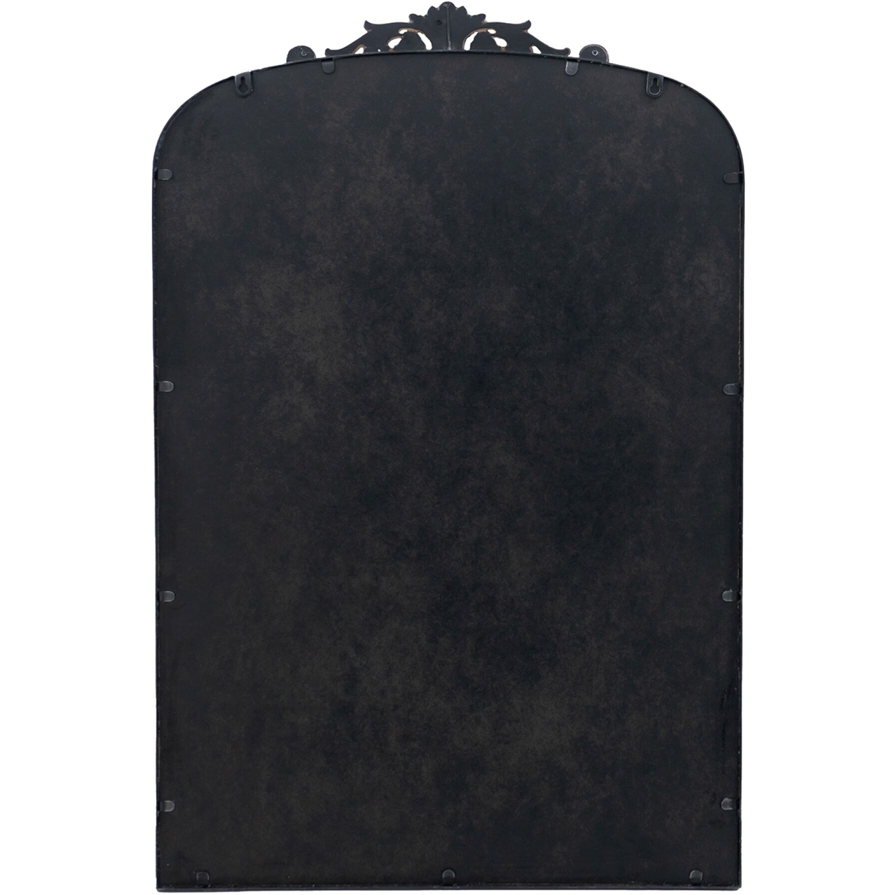 Baroque Inspired 36 X 24 inch Black Mirror