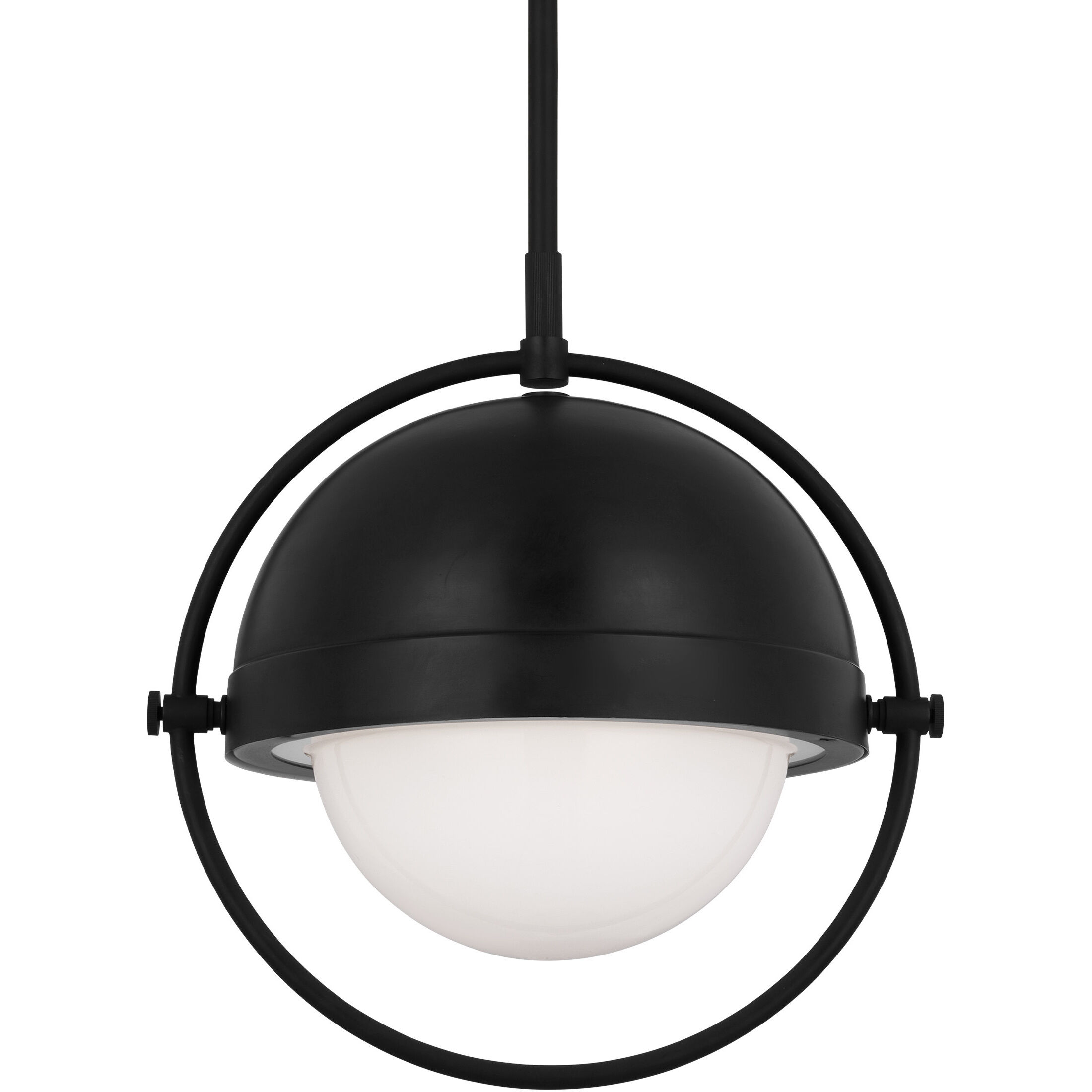TOB by Thomas O'Brien Bacall Pendant Ceiling Light in Aged Iron