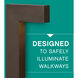 Hardy Island Atlantis 12v 1.50 watt Matte Bronze Landscape Path Light, Large