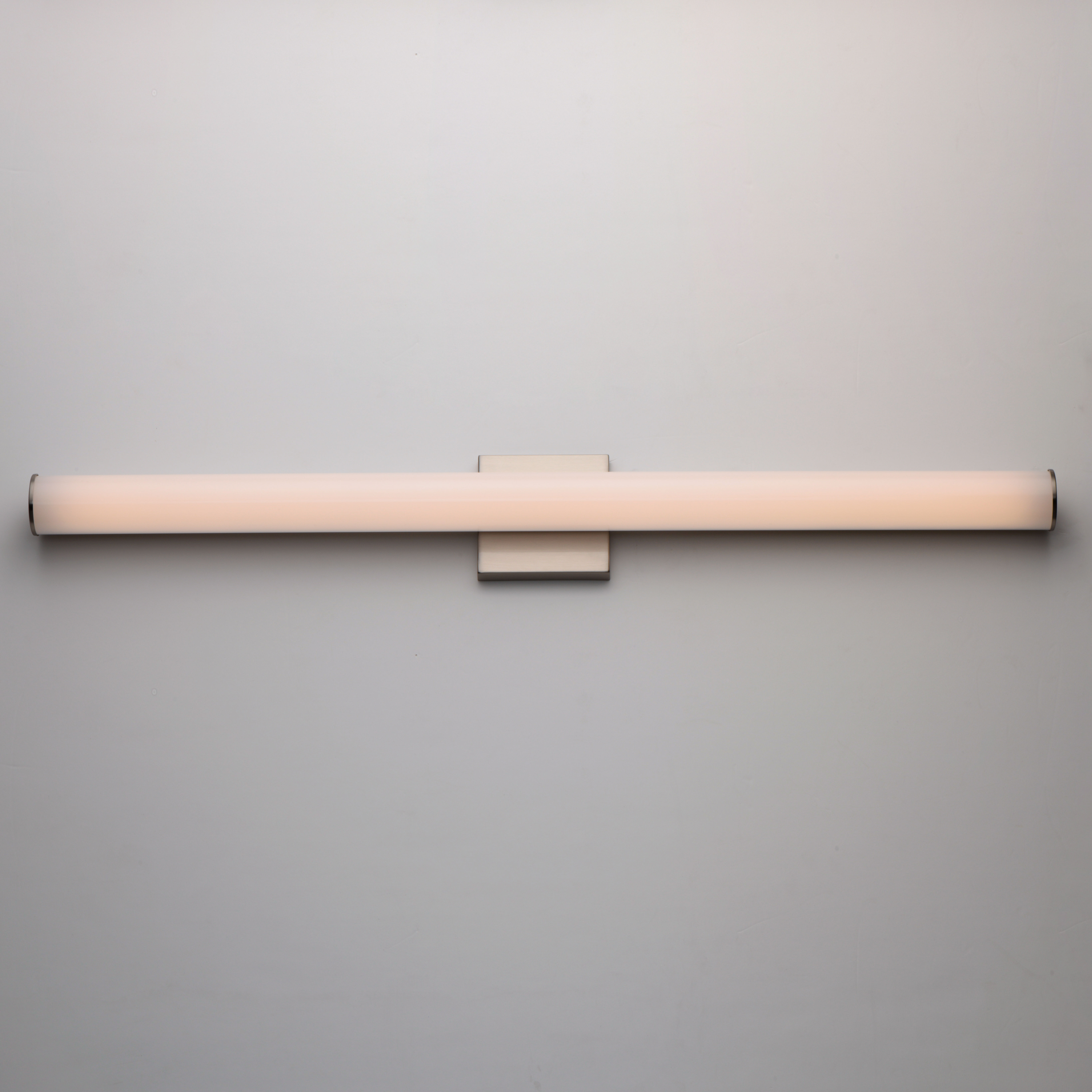 Rail LED 36 inch Satin Nickel Bath Vanity Wall Light