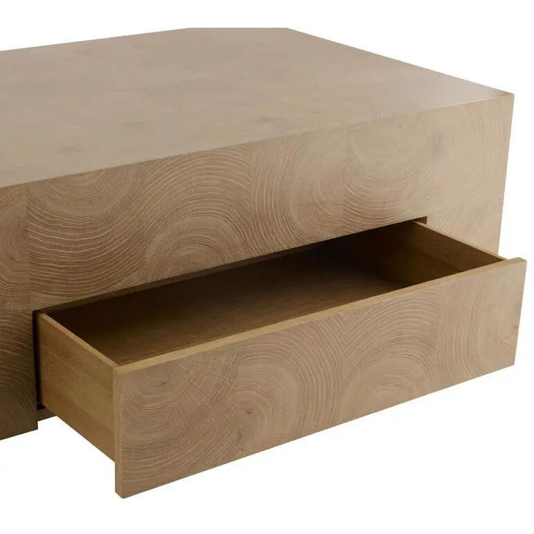 Justice 42 X 28 inch Oyster and Bronze Cocktail Table