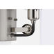 Rushton 1 Light 5 inch Brushed Nickel Bath Vanity Wall Light