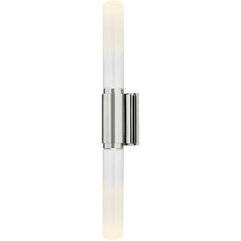 Colrain 2 Light 5.25 inch Polished Nickel ADA Wall Sconce Wall Light