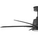 Alta 52 inch Matte Black Fan