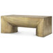 Drayton 47.24 X 23.62 inch Hammered Vintage Brass Coffee Table