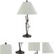 Pine 32 inch 150 watt Willow Table Lamp Portable Light