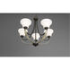 Noma 5 Light 28.5 inch Antique Bronze Chandelier Ceiling Light, Design Series