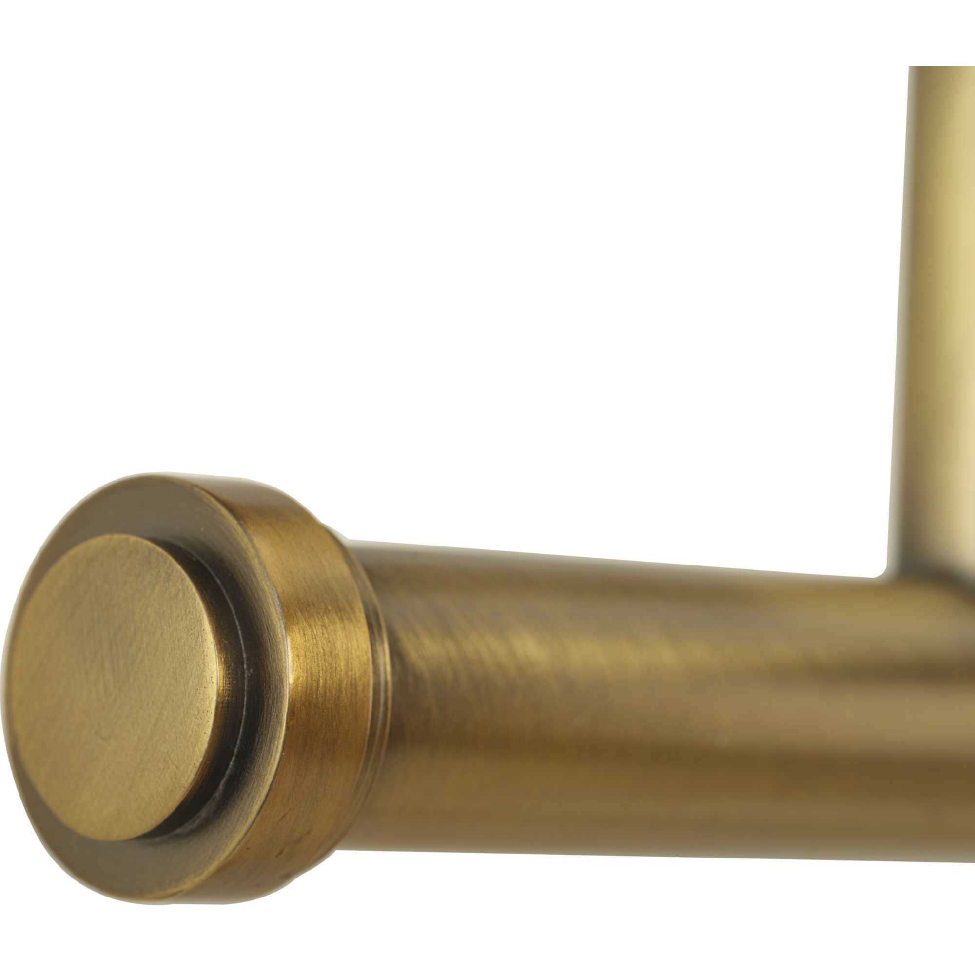 Preston 3 Light 22.12 inch Vintage Brass Vanity Light Wall Light