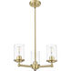 Thayer 3 Light 19 inch Luxe Gold Chandelier Ceiling Light