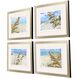 Waterside Collection Blue Framed Art