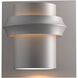 Twilight 1 Light 11.4 inch Coastal Burnished Steel Outdoor Sconce, Large