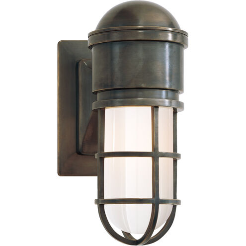 Chapman & Myers Marine2 1 Light 4.5 inch Bronze Bath Wall Light