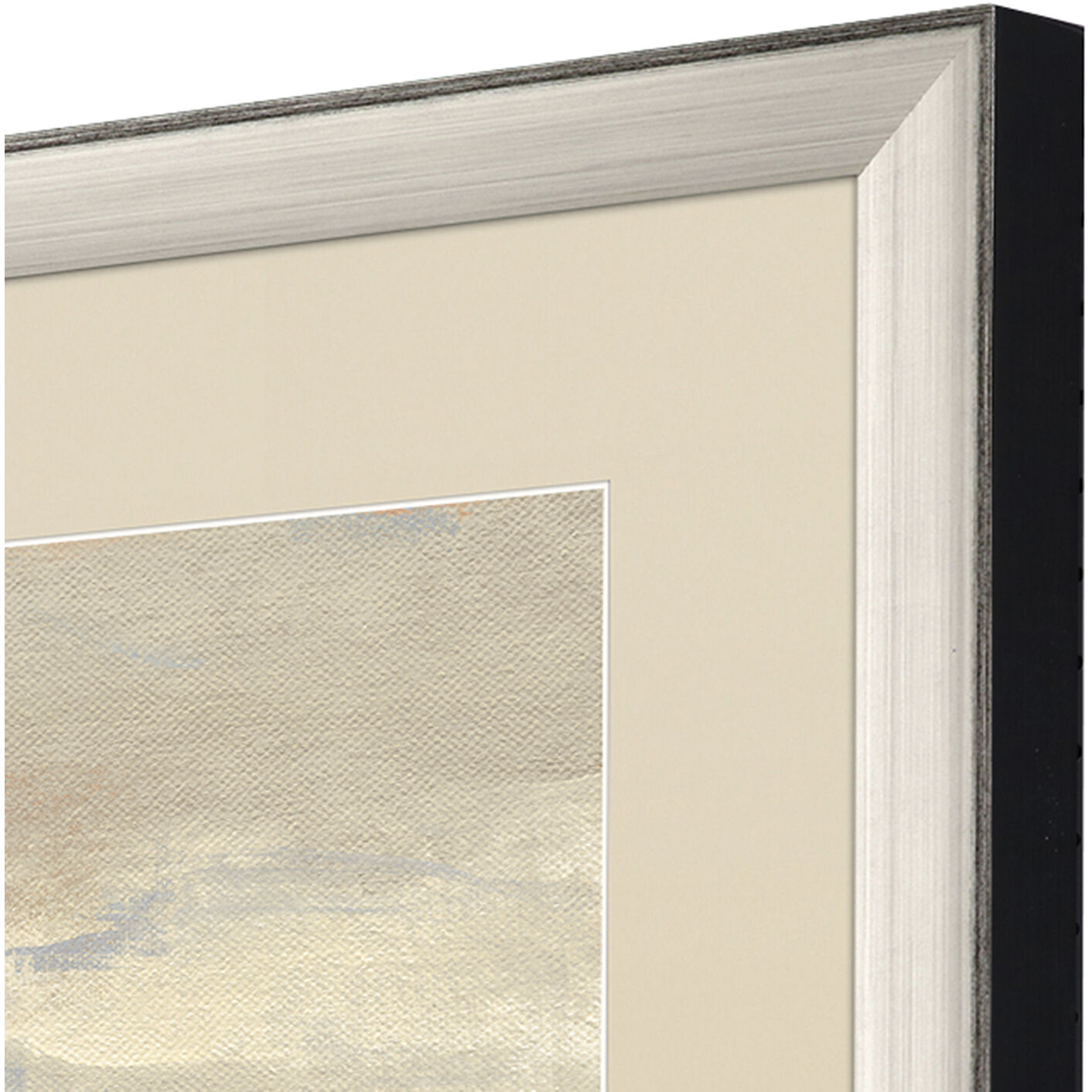 Warm Bay Orange and Beige and Rust and Yellow Framed Art