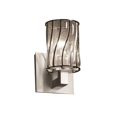 Wire Glass 1 Light 4.75 inch Wall Sconce