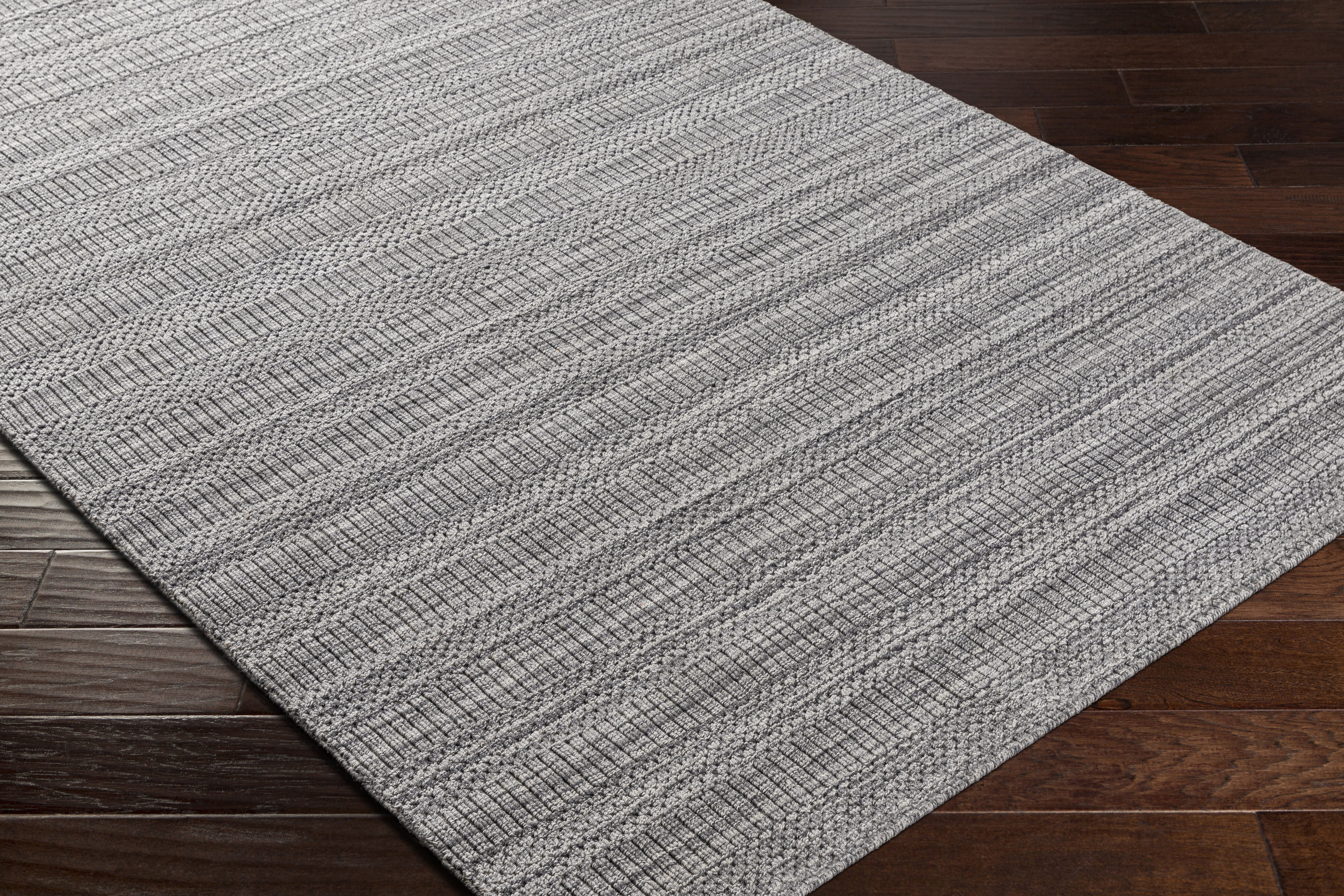 Hickory 180 X 144 inch Grey Rug, Rectangle