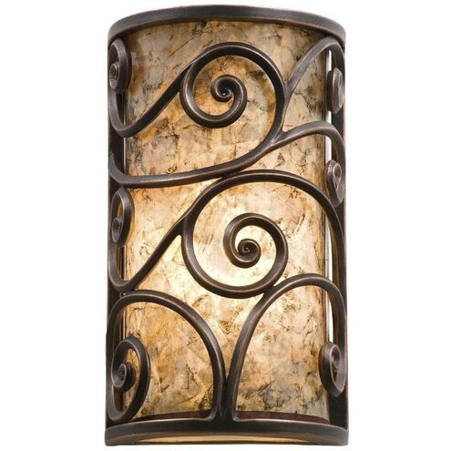 Windsor 1 Light 6.94 inch Aged Silver ADA Wall Sconce Wall Light