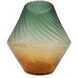 Golden Murrine 10 X 9 inch Vase, Small