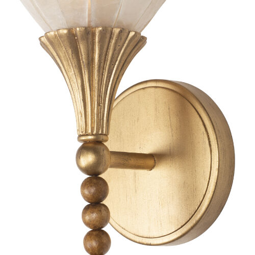 Flora Wall Sconce Wall Light in Modern Gold