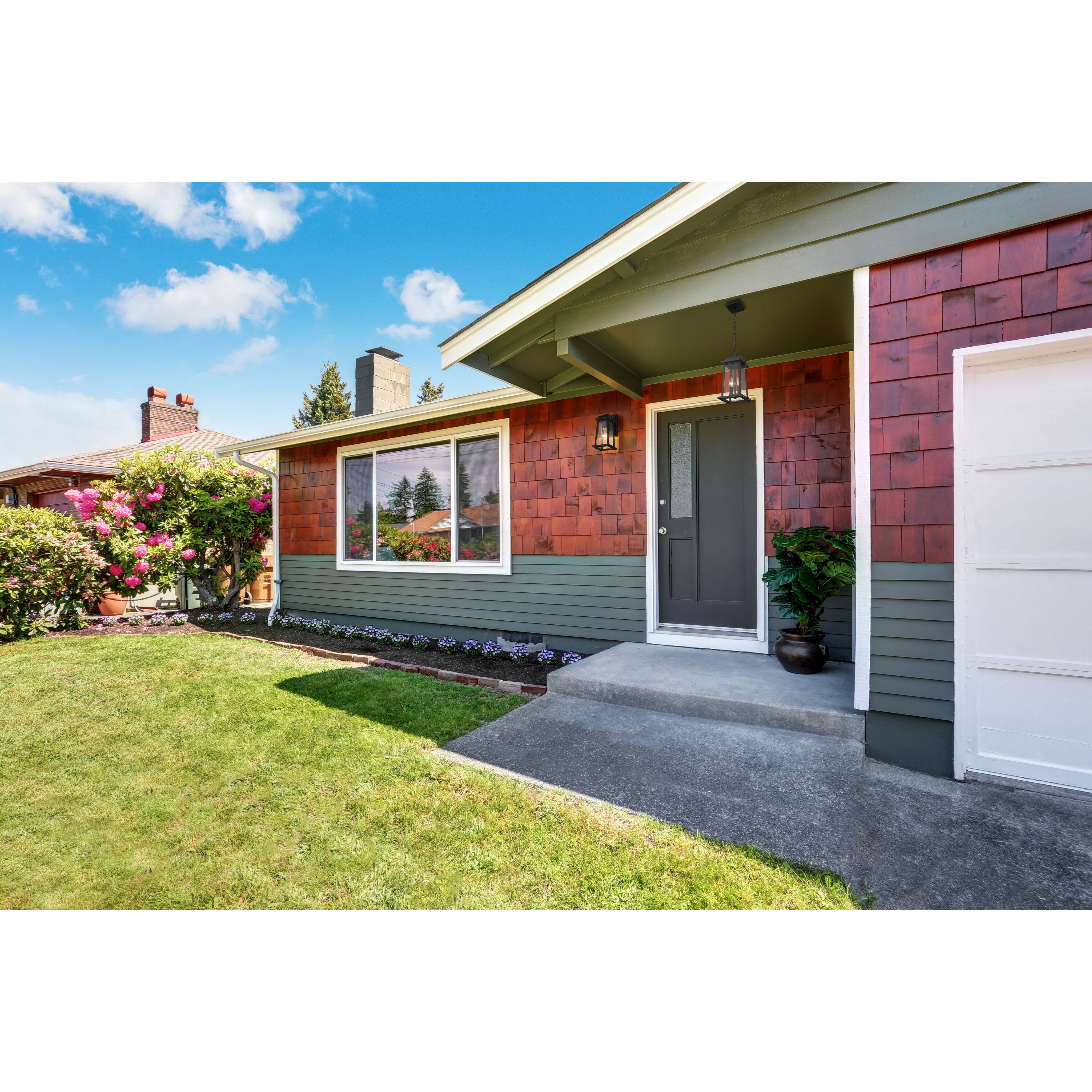 Millworks 2 Light 7.75 inch Black Outdoor Chain Mount Ceiling Fixture