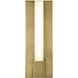 Kismet LED 5 inch Vintage Brass Bath Vanity Light Wall Light in Vintage Brass and Alabaster