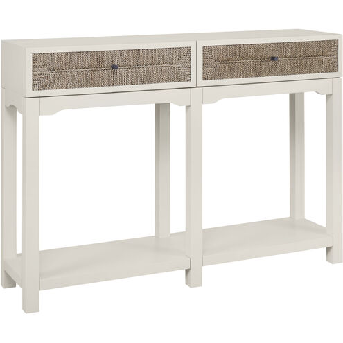 Sawyer 48 X 12 inch Shoji White with Natural Console Table