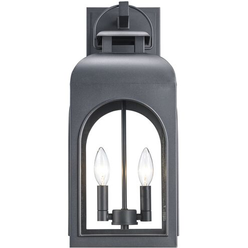 Presence 2 Light 20 inch Black Outdoor Wall Lantern