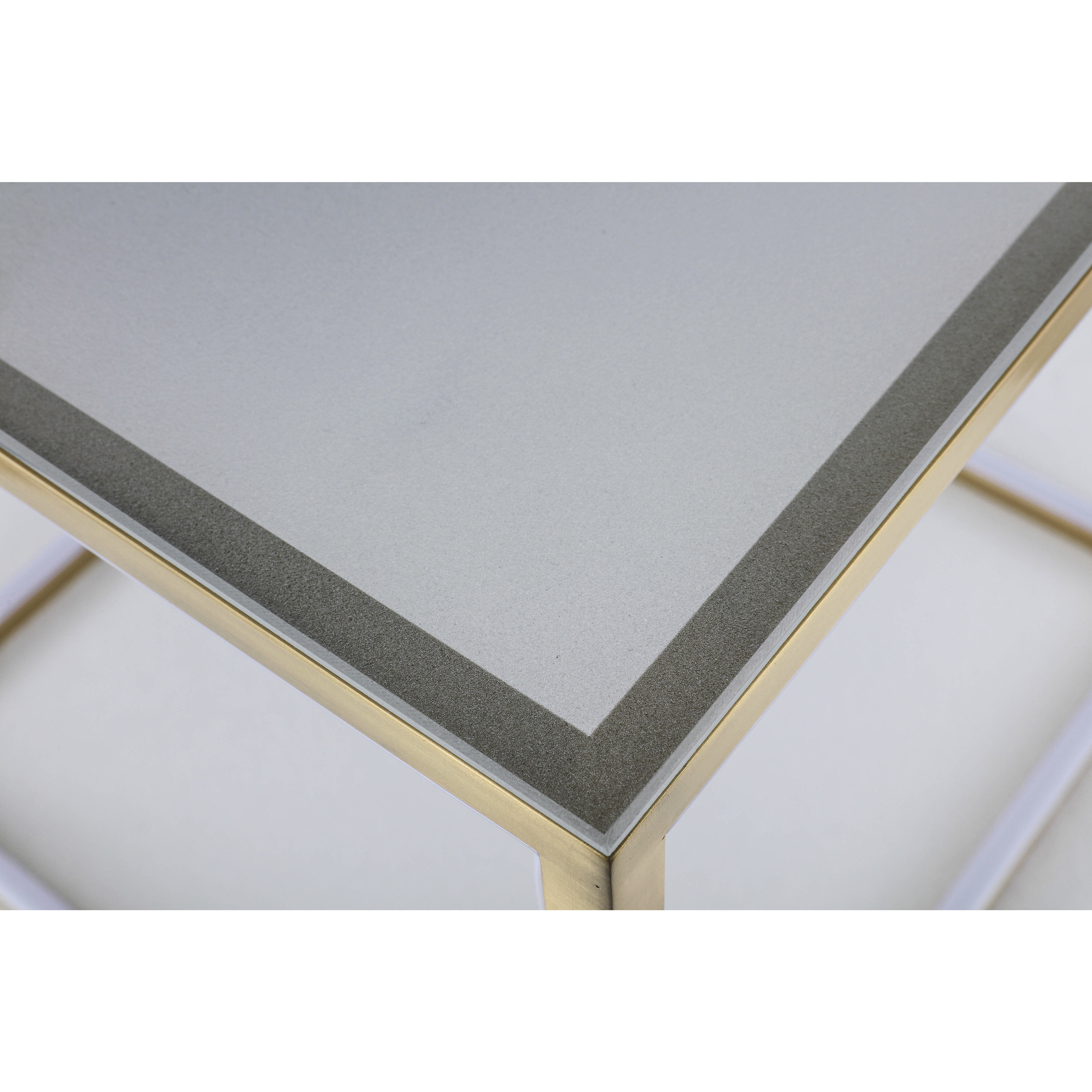 Canada 19.7 X 19.7 inch Gold Side Table